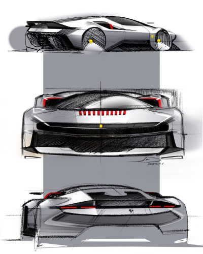 Ferrari’s New CZ26 One-Off Could Pass For A Kia EV-Supercar