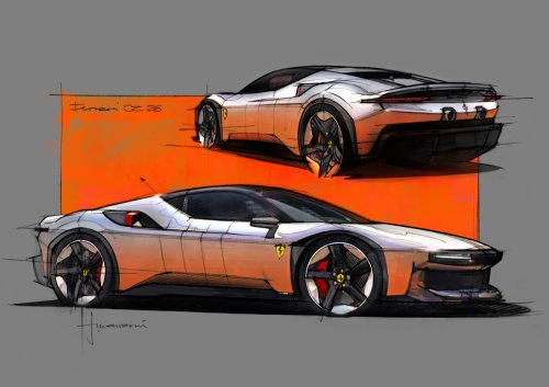 Ferrari’s New CZ26 One-Off Could Pass For A Kia EV-Supercar