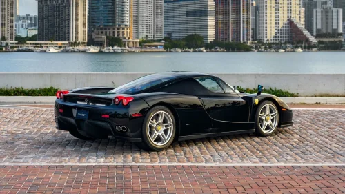 Rare Black Ferrari Enzo Committed The Cardinal Sin Of Being Driven, And It Cost Millions