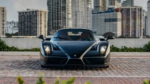 Rare Black Ferrari Enzo Committed The Cardinal Sin Of Being Driven, And It Cost Millions