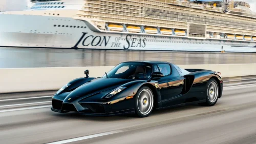 Ferrari, Ferrari Enzo, Rare Black Ferrari Enzo Committed The Cardinal Sin Of Being Driven, And It Cost Millions