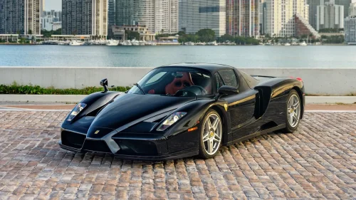 Rare Black Ferrari Enzo Committed The Cardinal Sin Of Being Driven, And It Cost Millions