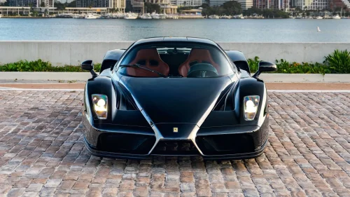 Rare Black Ferrari Enzo Committed The Cardinal Sin Of Being Driven, And It Cost Millions