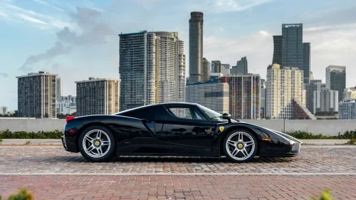 Rare Black Ferrari Enzo Committed The Cardinal Sin Of Being Driven, And It Cost Millions