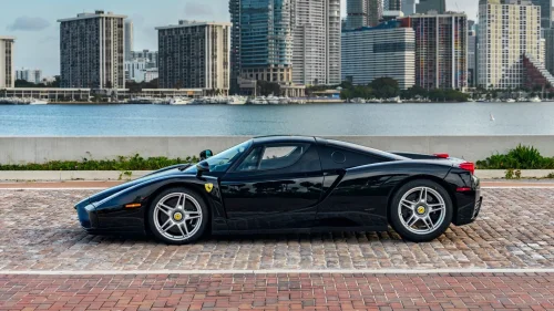 Rare Black Ferrari Enzo Committed The Cardinal Sin Of Being Driven, And It Cost Millions