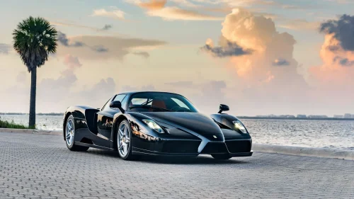 Rare Black Ferrari Enzo Committed The Cardinal Sin Of Being Driven, And It Cost Millions