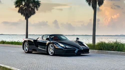 Rare Black Ferrari Enzo Committed The Cardinal Sin Of Being Driven, And It Cost Millions
