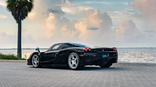Rare Black Ferrari Enzo Committed The Cardinal Sin Of Being Driven, And It Cost Millions
