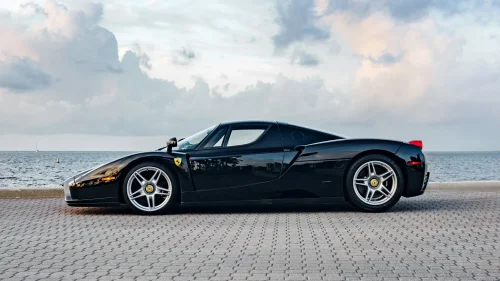 Rare Black Ferrari Enzo Committed The Cardinal Sin Of Being Driven, And It Cost Millions