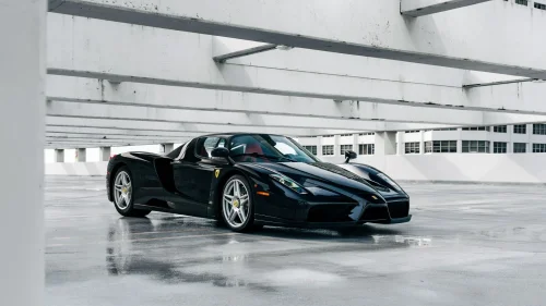 Rare Black Ferrari Enzo Committed The Cardinal Sin Of Being Driven, And It Cost Millions