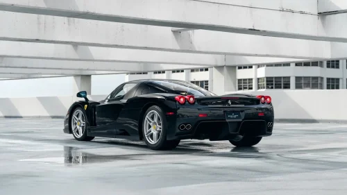 Rare Black Ferrari Enzo Committed The Cardinal Sin Of Being Driven, And It Cost Millions