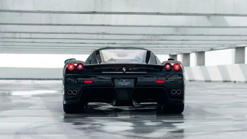 Rare Black Ferrari Enzo Committed The Cardinal Sin Of Being Driven, And It Cost Millions