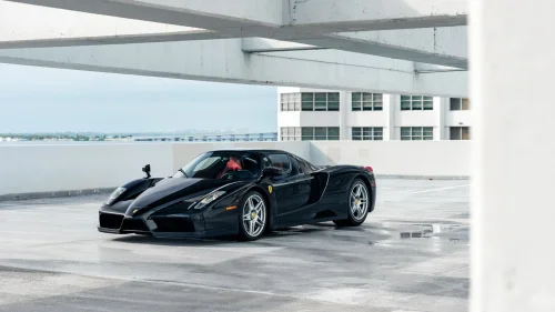 Rare Black Ferrari Enzo Committed The Cardinal Sin Of Being Driven, And It Cost Millions