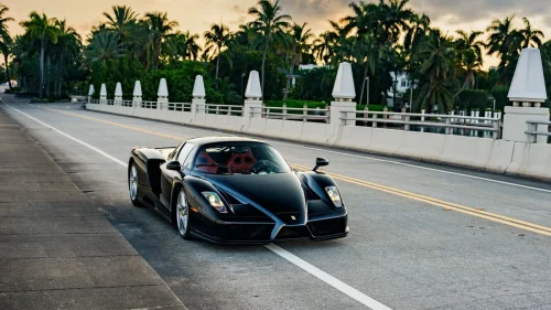 Rare Black Ferrari Enzo Committed The Cardinal Sin Of Being Driven, And It Cost Millions