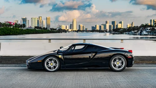 Rare Black Ferrari Enzo Committed The Cardinal Sin Of Being Driven, And It Cost Millions