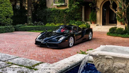 Rare Black Ferrari Enzo Committed The Cardinal Sin Of Being Driven, And It Cost Millions