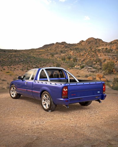 Ford Almost Sold Australia A Crown Vic, And This Render Shows The Falcon Ute It Missed