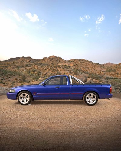 Ford Almost Sold Australia A Crown Vic, And This Render Shows The Falcon Ute It Missed