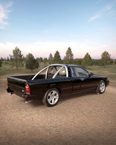 Ford Almost Sold Australia A Crown Vic, And This Render Shows The Falcon Ute It Missed