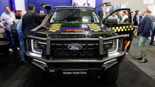 Ford Made A Fire-Fighting Ranger Super Duty That Runs Its Pumps On Sunshine