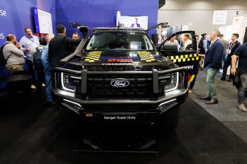 Ford Made A Fire-Fighting Ranger Super Duty That Runs Its Pumps On Sunshine