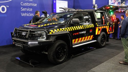 Ford Made A Fire-Fighting Ranger Super Duty That Runs Its Pumps On Sunshine