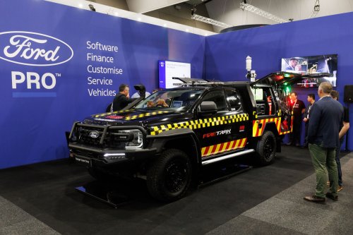 Ford Made A Fire-Fighting Ranger Super Duty That Runs Its Pumps On Sunshine