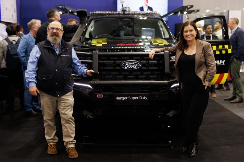 Ford Made A Fire-Fighting Ranger Super Duty That Runs Its Pumps On Sunshine