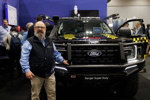 Ford Made A Fire-Fighting Ranger Super Duty That Runs Its Pumps On Sunshine