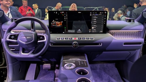 Genesis, Cadillac, Genesis Could Give The GV90 A Gas Engine To Do What Cadillac’s EV Won’t