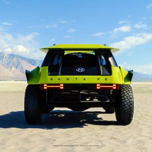 Hyundai, Hyundai Santa Fe, Hyundai Backs Wild Baja Santa Fe Render It Has No Plans To Build