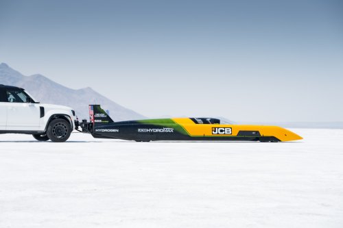 JCB Hydromax Sets New Land Speed Record Of 406 MPH