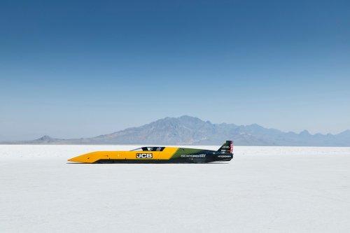 JCB Hydromax Sets New Land Speed Record Of 406 MPH