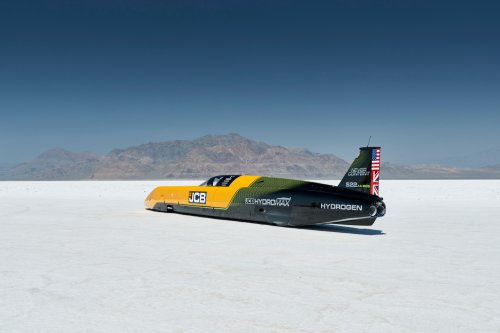 JCB Hydromax Sets New Land Speed Record Of 406 MPH