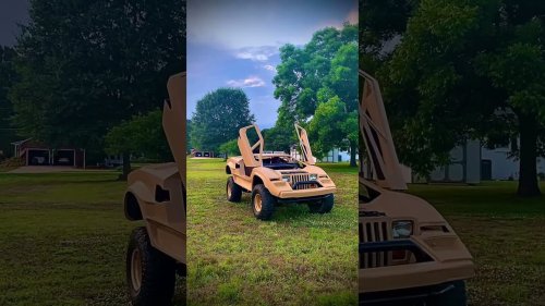 Jeeporghini Looks Like A Countach Giving Birth To A Wrangler