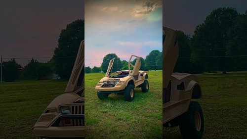 Jeeporghini Looks Like A Countach Giving Birth To A Wrangler