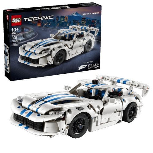 This $64.99 Lego Dodge Viper Has Moving V10 Pistons