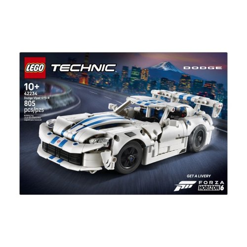 This $64.99 Lego Dodge Viper Has Moving V10 Pistons