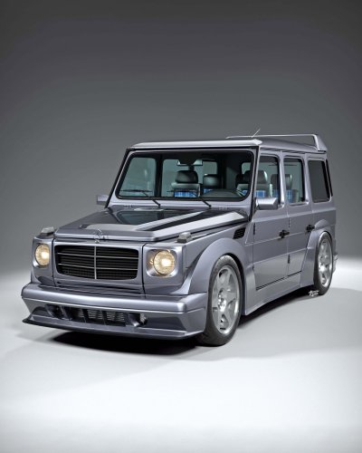 The G-Wagen And The 190E EVO II Have Nothing In Common, But This Render Fused Them Anyway