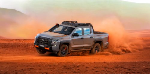 Mitsubishi’s Toughest Triton Yet Ships With A Shovel Bolted To The Roof