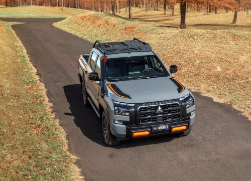Mitsubishi’s Toughest Triton Yet Ships With A Shovel Bolted To The Roof