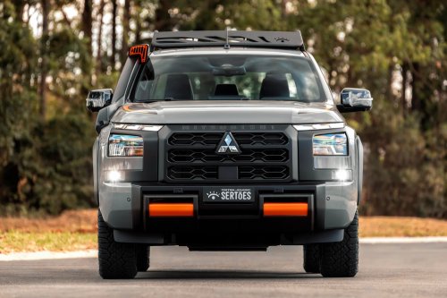 Mitsubishi’s Toughest Triton Yet Ships With A Shovel Bolted To The Roof