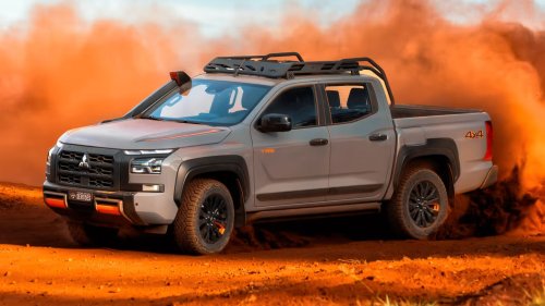 Mitsubishi’s Toughest Triton Yet Ships With A Shovel Bolted To The Roof
