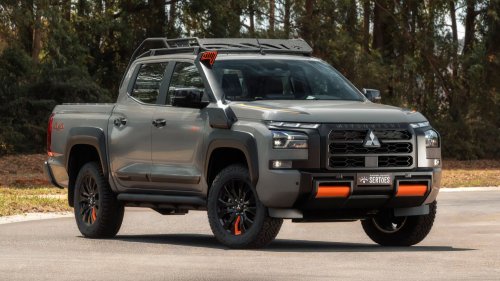 Mitsubishi’s Toughest Triton Yet Ships With A Shovel Bolted To The Roof