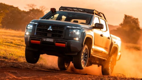 Mitsubishi’s Toughest Triton Yet Ships With A Shovel Bolted To The Roof