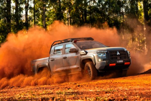 Mitsubishi’s Toughest Triton Yet Ships With A Shovel Bolted To The Roof