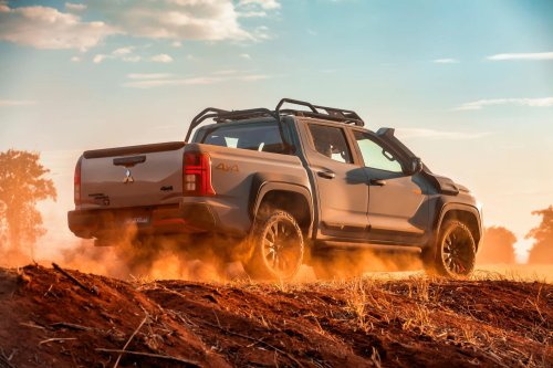 Mitsubishi’s Toughest Triton Yet Ships With A Shovel Bolted To The Roof