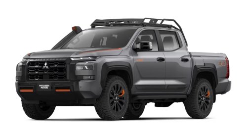 Mitsubishi’s Toughest Triton Yet Ships With A Shovel Bolted To The Roof