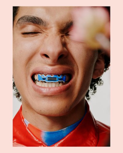Nismo’s Newest Collab Is A Set Of Grillz Shaped Like An R34 Grille For Your Teeth