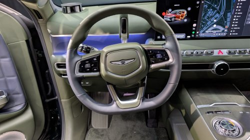 Genesis Could Give The GV90 A Gas Engine To Do What Cadillac’s EV Won’t
